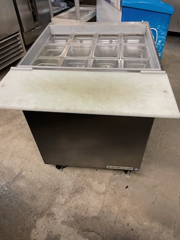 used three compartment steam table