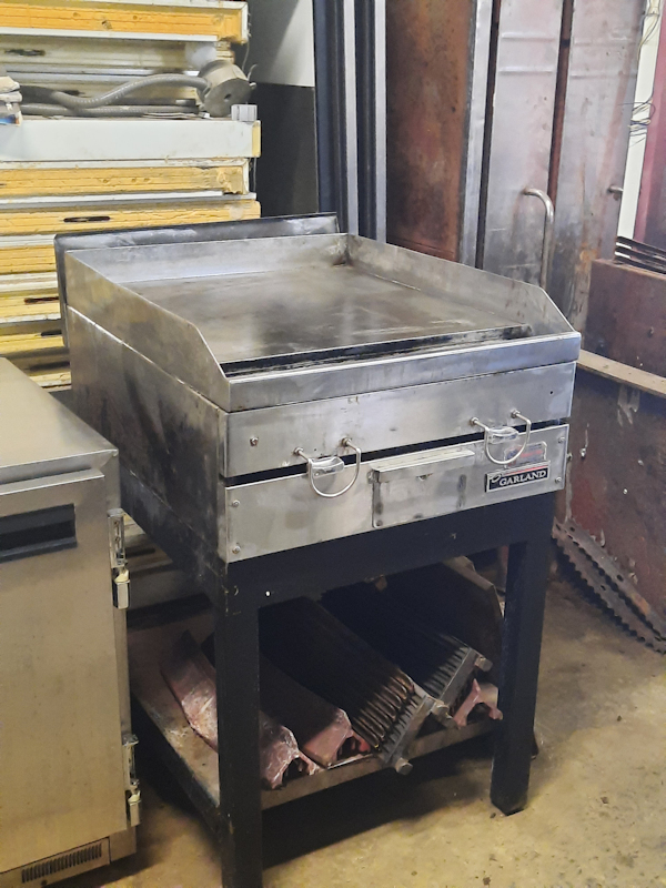 used three compartment steam table